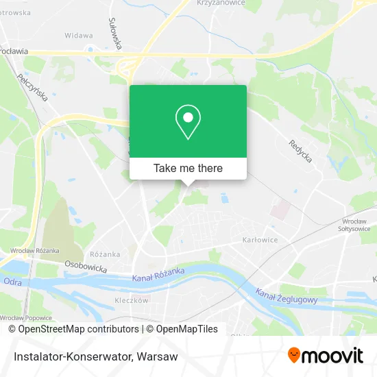 Instalator-Konserwator map