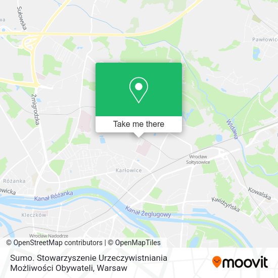 Sumo. Stowarzyszenie Urzeczywistniania Możliwości Obywateli map