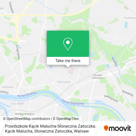 Przedszkole Kącik Malucha-Słoneczna Zatoczka. Kącik Malucha, Słoneczna Zatoczka map