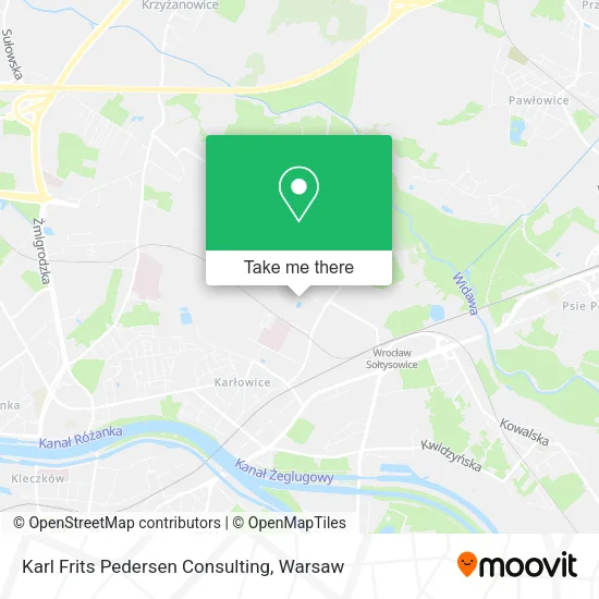 Карта Karl Frits Pedersen Consulting