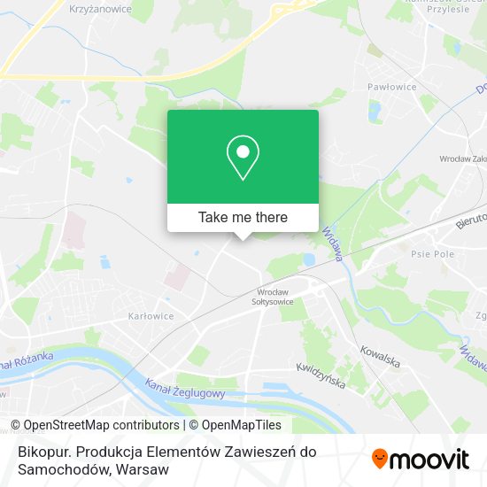 Bikopur. Produkcja Elementów Zawieszeń do Samochodów map