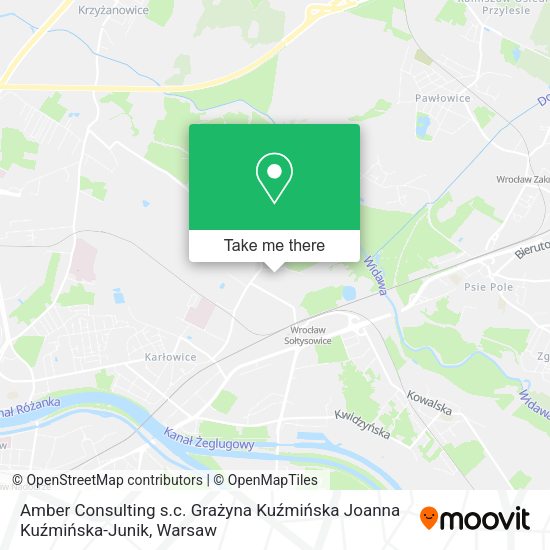 Amber Consulting s.c. Grażyna Kuźmińska Joanna Kuźmińska-Junik map