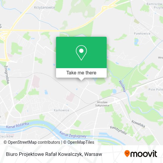 Biuro Projektowe Rafał Kowalczyk map