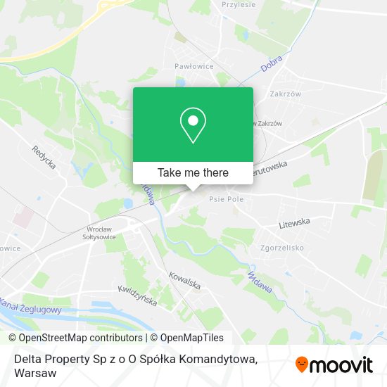 Delta Property Sp z o O Spółka Komandytowa map