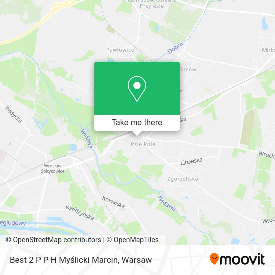 Карта Best 2 P P H Myślicki Marcin
