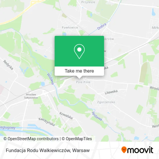 Карта Fundacja Rodu Walkiewiczów