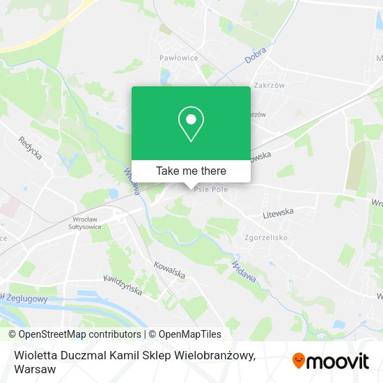 Wioletta Duczmal Kamil Sklep Wielobranżowy map