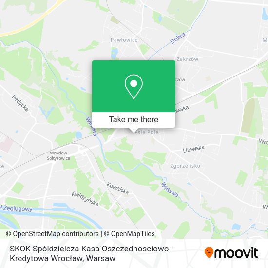 Карта SKOK Spóldzielcza Kasa Oszczednosciowo - Kredytowa Wrocław