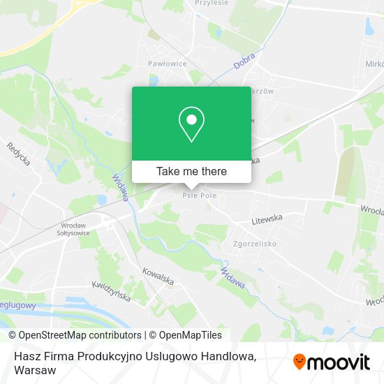 Hasz Firma Produkcyjno Uslugowo Handlowa map