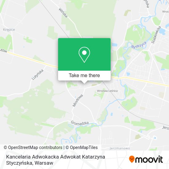 Kancelaria Adwokacka Adwokat Katarzyna Styczyńska map