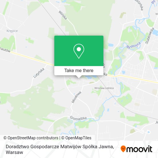 Doradztwo Gospodarcze Matwijów Spółka Jawna map