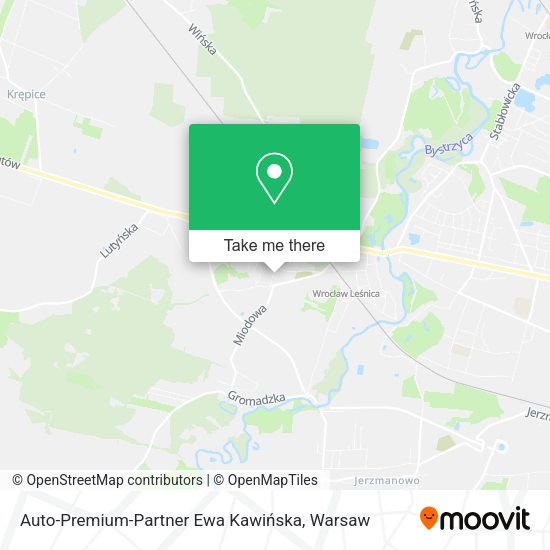 Auto-Premium-Partner Ewa Kawińska map