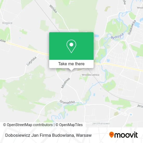 Карта Dobosiewicz Jan Firma Budowlana
