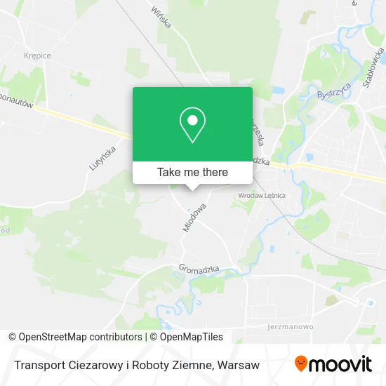 Карта Transport Ciezarowy i Roboty Ziemne
