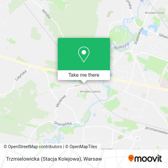 Trzmielowicka (Stacja Kolejowa) map