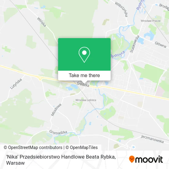 Карта 'Nika' Przedsiebiorstwo Handlowe Beata Rybka