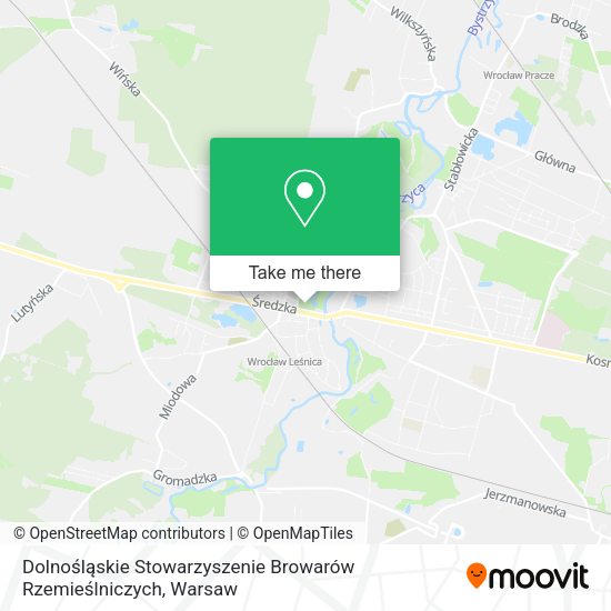 Dolnośląskie Stowarzyszenie Browarów Rzemieślniczych map