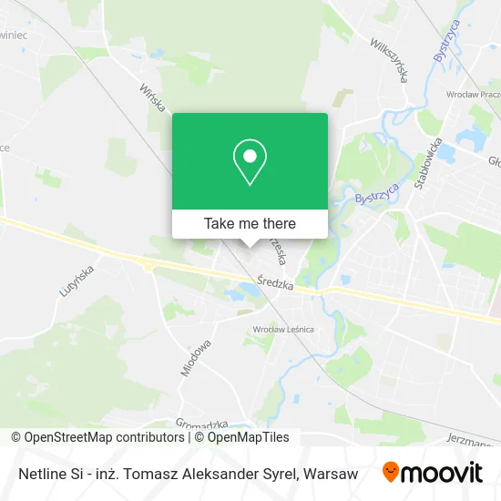 Карта Netline Si - inż. Tomasz Aleksander Syrel