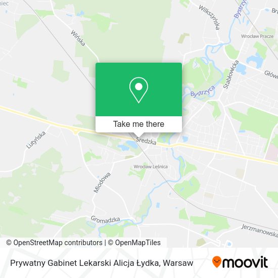 Prywatny Gabinet Lekarski Alicja Łydka map