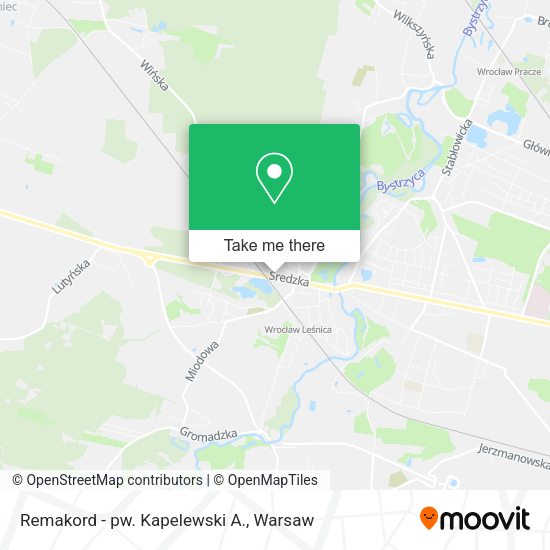 Remakord - pw. Kapelewski A. map