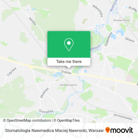 Stomatologia Nawmedica Maciej Nawrocki map