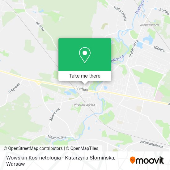 Wowskin Kosmetologia - Katarzyna Słomińska map