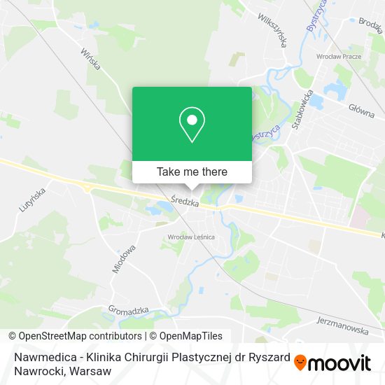 Nawmedica - Klinika Chirurgii Plastycznej dr Ryszard Nawrocki map