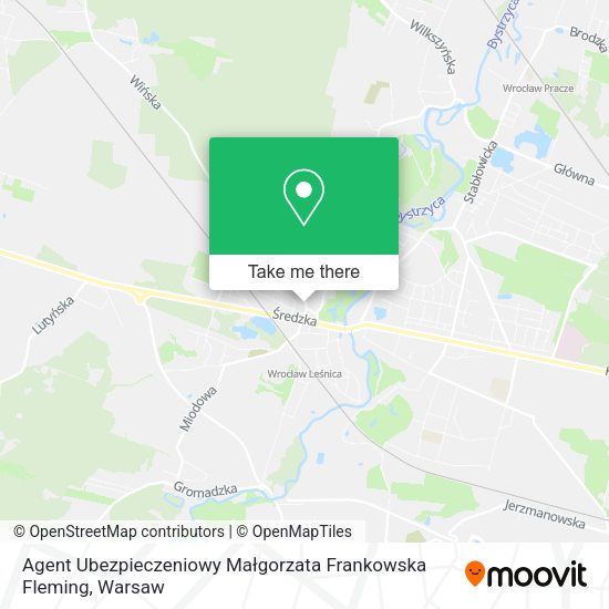 Agent Ubezpieczeniowy Małgorzata Frankowska Fleming map