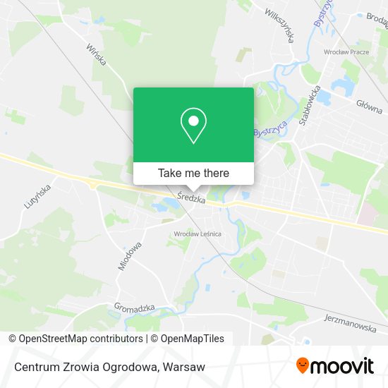 Centrum Zrowia Ogrodowa map