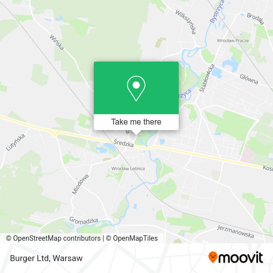 Burger Ltd map