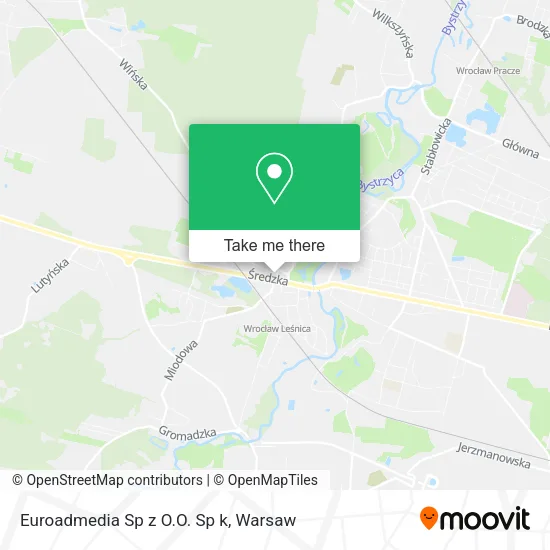 Euroadmedia Sp z O.O. Sp k map