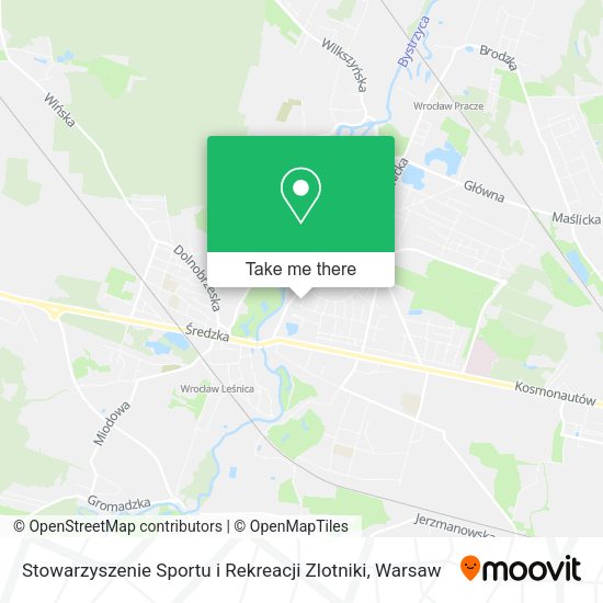 Stowarzyszenie Sportu i Rekreacji Zlotniki map