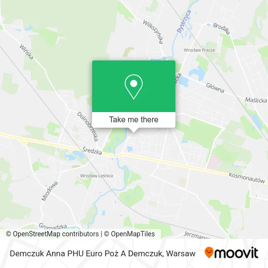 Карта Demczuk Anna PHU Euro Poż A Demczuk
