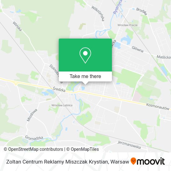 Zoltan Centrum Reklamy Miszczak Krystian map