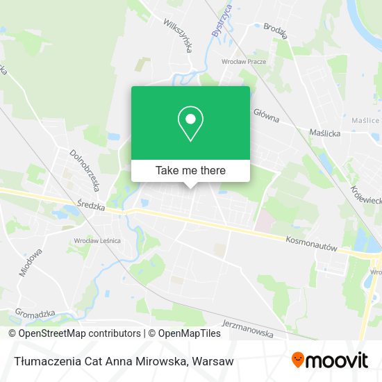 Tłumaczenia Cat Anna Mirowska map