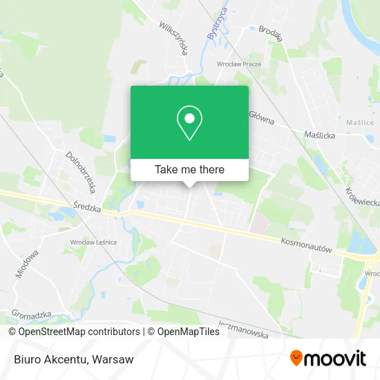Карта Biuro Akcentu