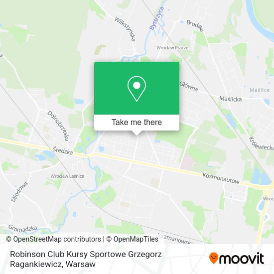 Robinson Club Kursy Sportowe Grzegorz Ragankiewicz map