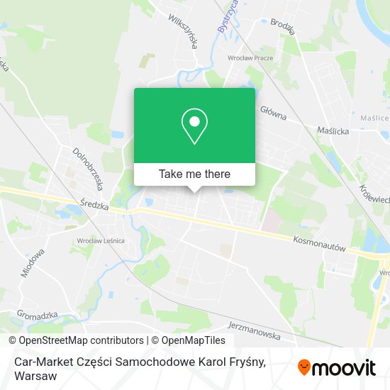 Car-Market Części Samochodowe Karol Fryśny map