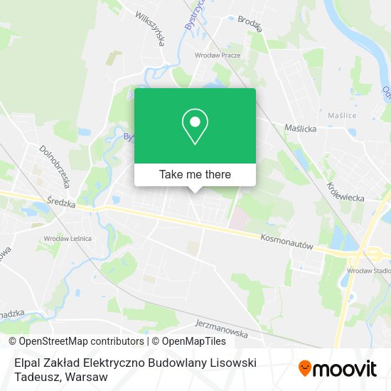 Elpal Zakład Elektryczno Budowlany Lisowski Tadeusz map