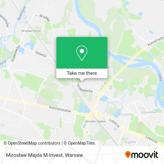 Mirosław Majda M-Invest map