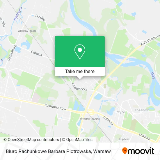 Карта Biuro Rachunkowe Barbara Piotrowska