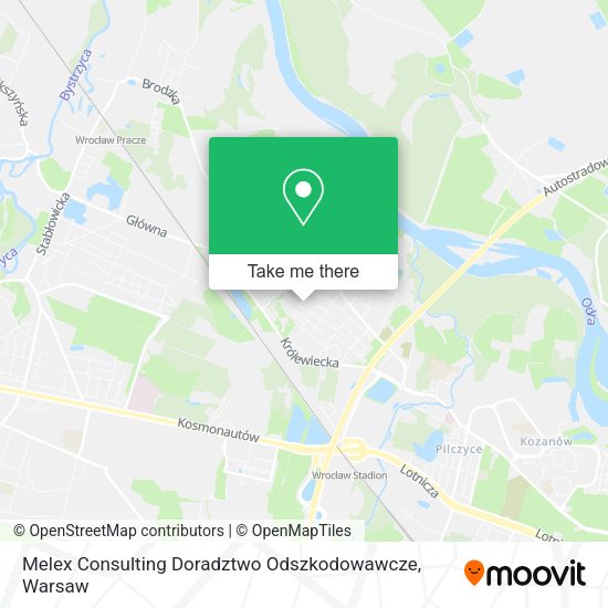 Melex Consulting Doradztwo Odszkodowawcze map