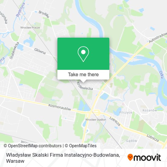 Карта Władysław Skalski Firma Instalacyjno-Budowlana