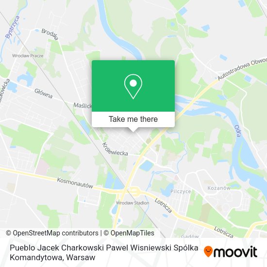 Pueblo Jacek Charkowski Pawel Wisniewski Spólka Komandytowa map