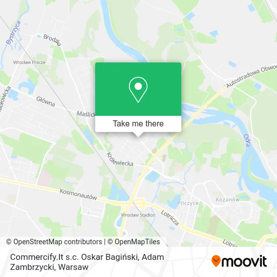 Карта Commercify.It s.c. Oskar Bagiński, Adam Zambrzycki