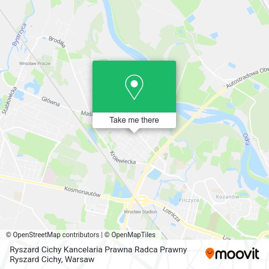 Ryszard Cichy Kancelaria Prawna Radca Prawny Ryszard Cichy map