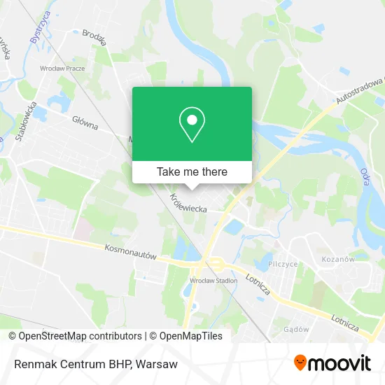 Карта Renmak Centrum BHP
