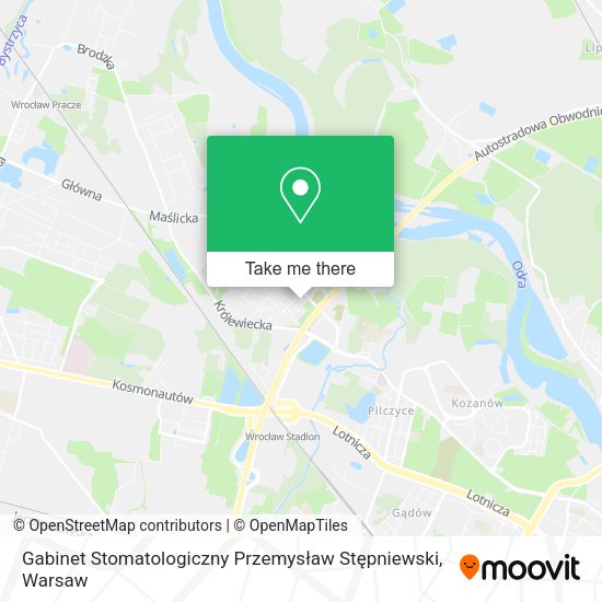 Gabinet Stomatologiczny Przemysław Stępniewski map