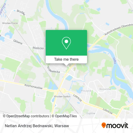 Карта Netlan Andrzej Bednawski