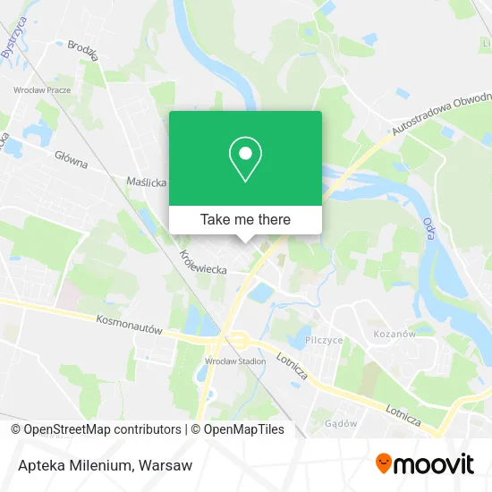 Карта Apteka Milenium